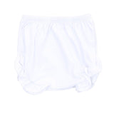 Essentials Monogram Diaper Cover with White Trim: 3 Months