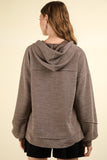 Soft Mocha Oversized Hoodie