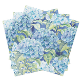 Blue Hydrangea Napkins  Lunch