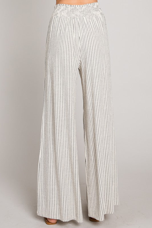Striped Linen Pants