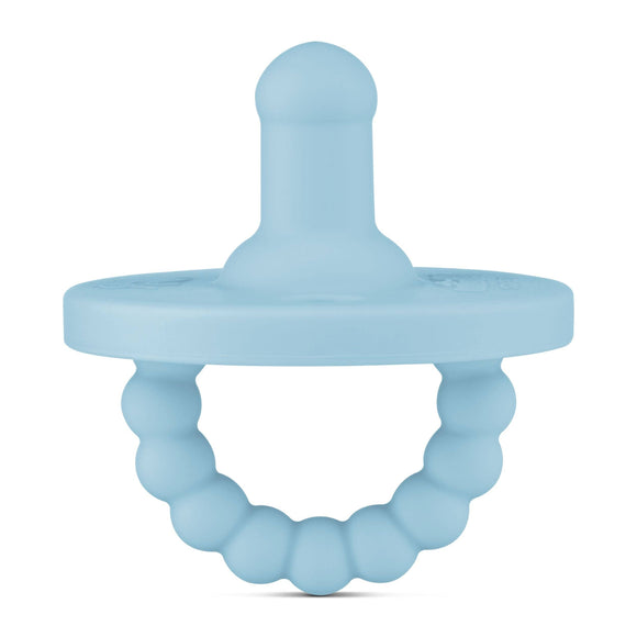 Cutie PAT Round (0-6m) Pacifier + Teether: Arctic