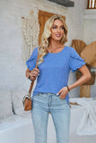 Nine Blue Lace Top