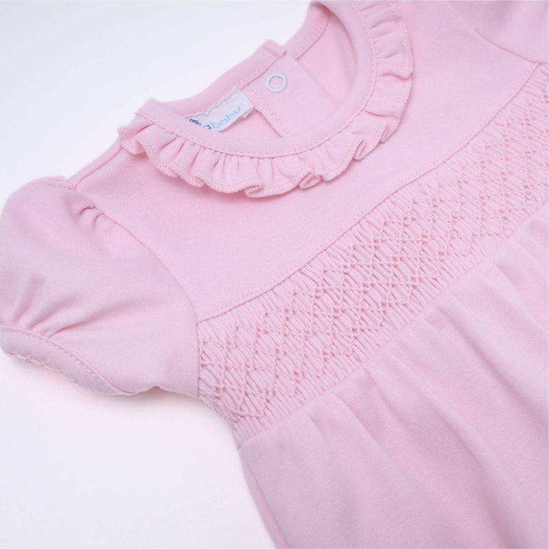 Essential Smocked Bubble Pink