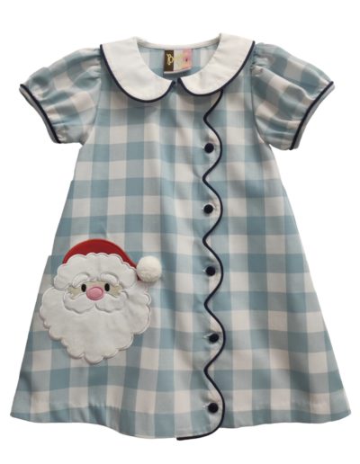 Blue Ck Santa Dress