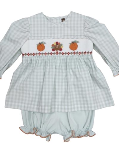 Harvest Time Smocked Set