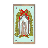 Manger Miracle Driftwood Happy Block