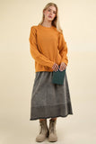 Chunky Braid OS Sweater