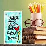 Teachers Plant Seeds Happy Block