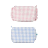 Vichy Pink or Blue Toiletry Bag: Light Blue