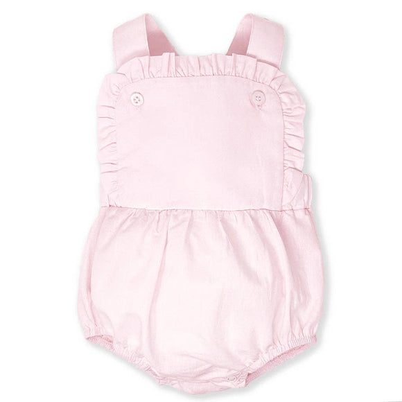 Light Pink Ruffle Sunsuit: 6 months