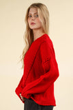 Chunky Braid OS Sweater