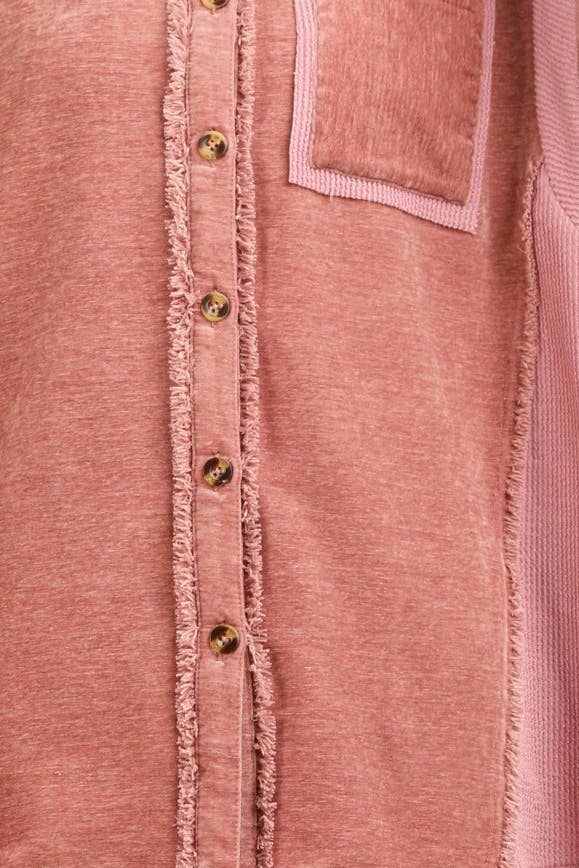 Cozy Shacket Jacket: BLACK