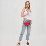 Winona Quilted Crossbody Black