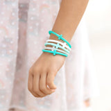 Jesus Bracelets (silicone cross bracelets): Dreamy (5 pack) / Extra Small