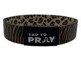 Tap To Pray™ Wristbands - Safari Leopard: X-Large