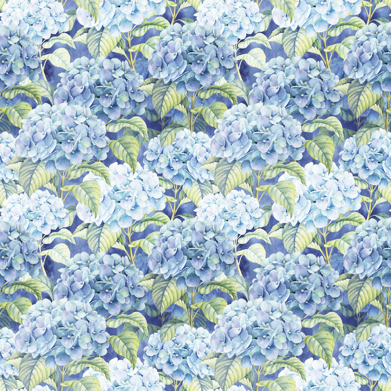 Blue Hydrangea Napkins Cocktail