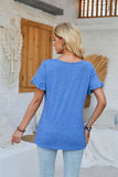 Nine Blue Lace Top