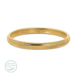 Narrow Flex Bangle - Water Resistant: Gold