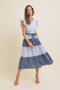 Feb Color Block Dress