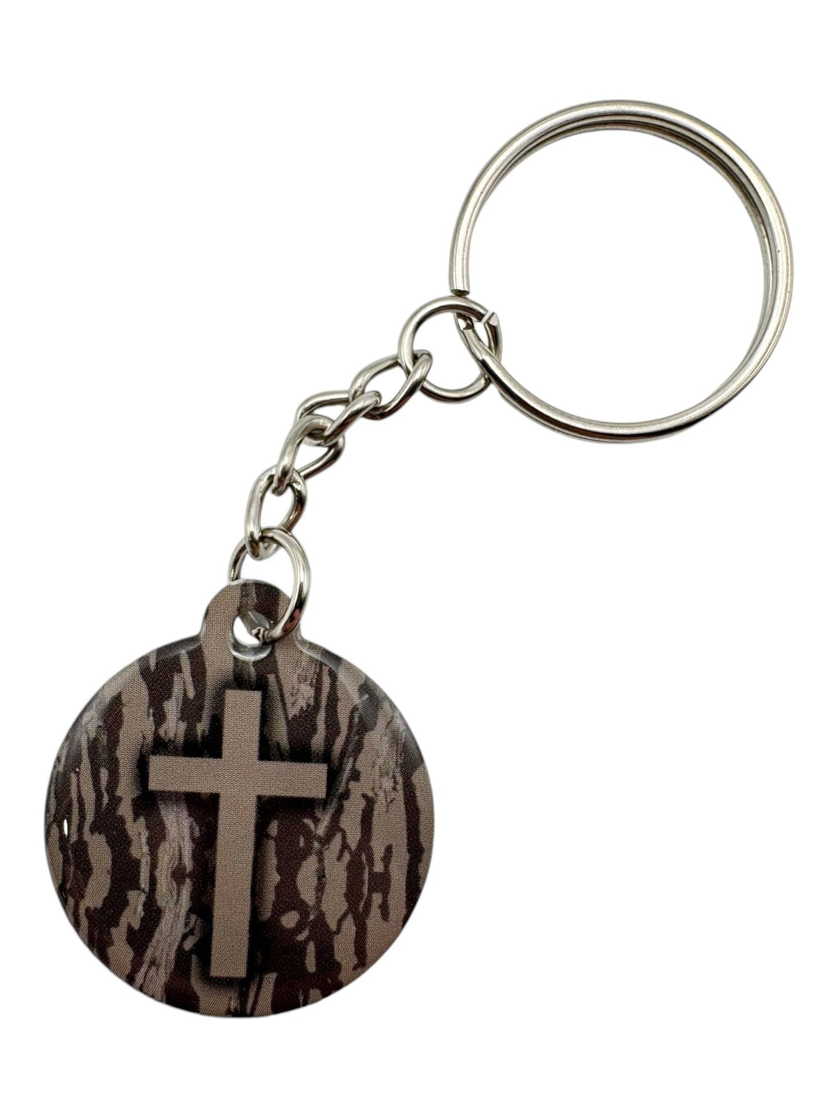 Tap To Pray™ - Prayer Tag Keychains: Black + Cross