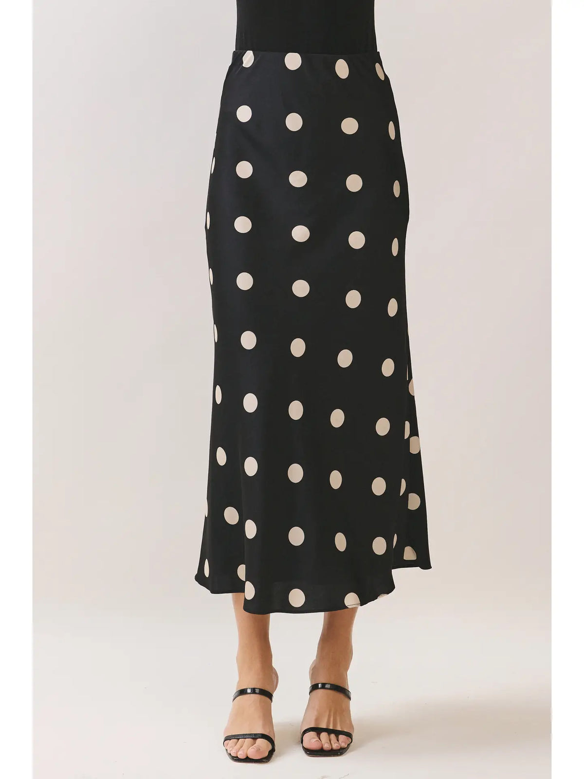 Polka Dot Print Skirt