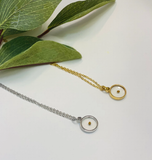 Real mustard seed necklace