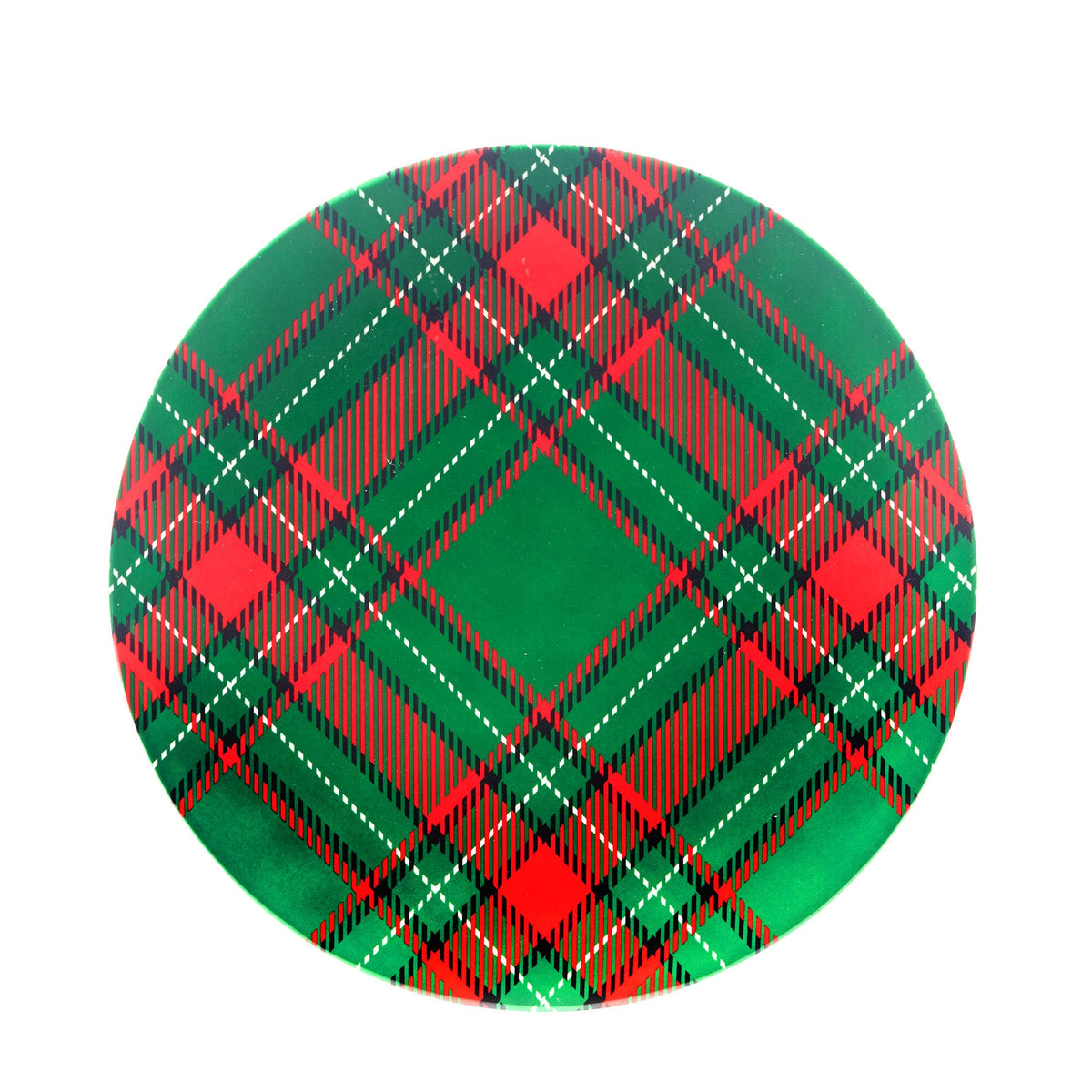 Christmas Pld Melamine Dinner Plate 11in