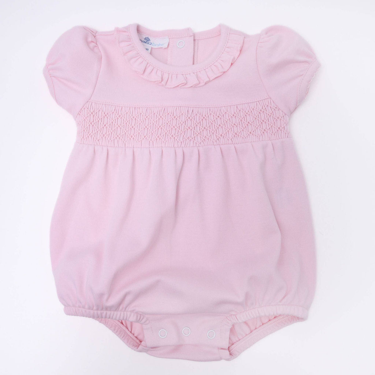 Essential Smocked Bubble Pink