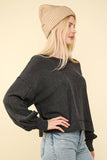 VJ Two Tone Oversized Top