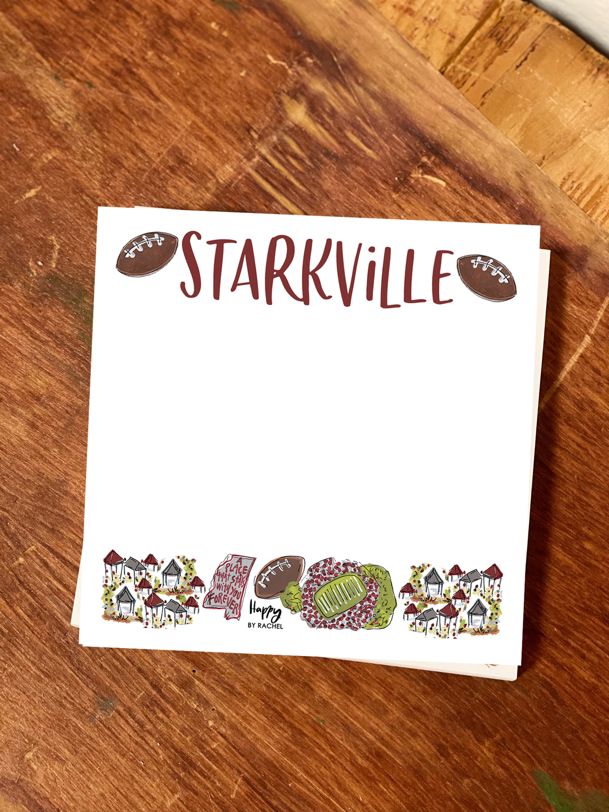 Starkville Chunky Notepad-Stationery Writing Pad 100 pages