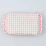 Vichy Pink or Blue Toiletry Bag: Light Blue