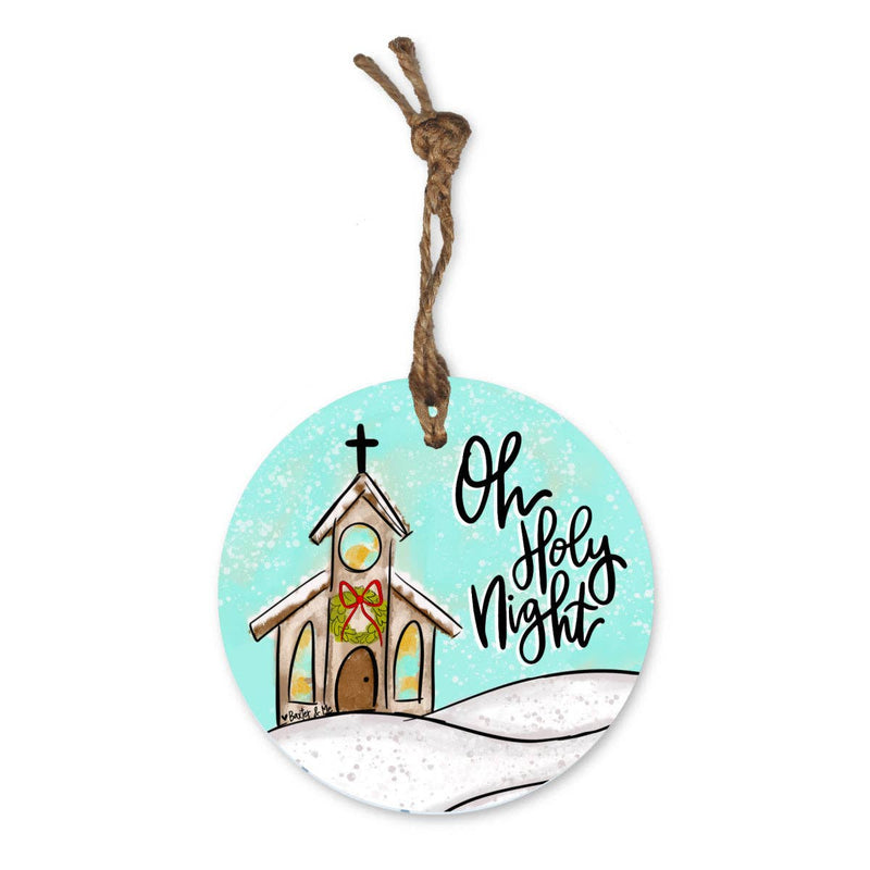 Oh Holy Night Church Ornament