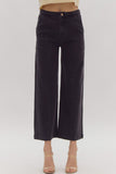 ET WD Leg Braided Belt Pants