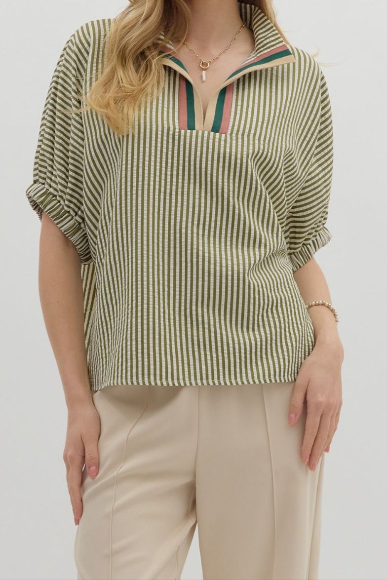ET Striped Dolman