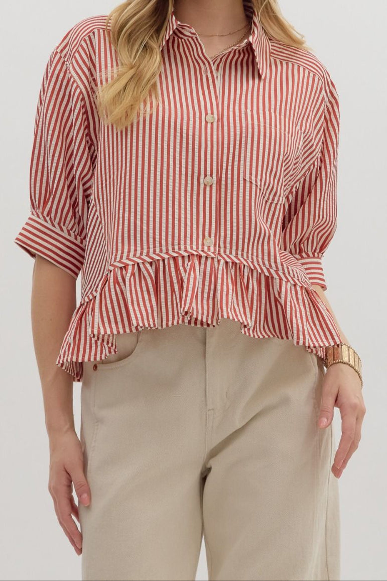ET Favorite Stripe top