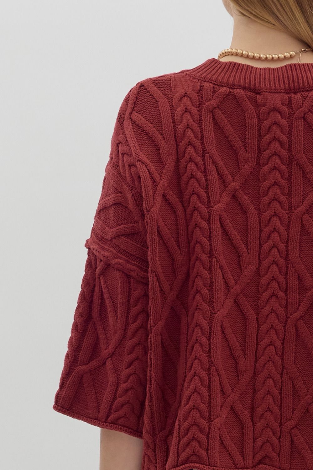 ET Burgundy Sweater