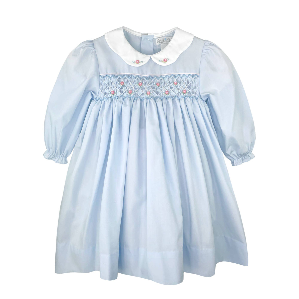 Corded Smocking Collar Dress