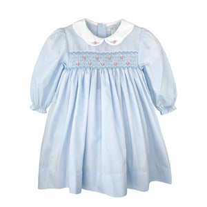 Corded Smocking Collar Dress