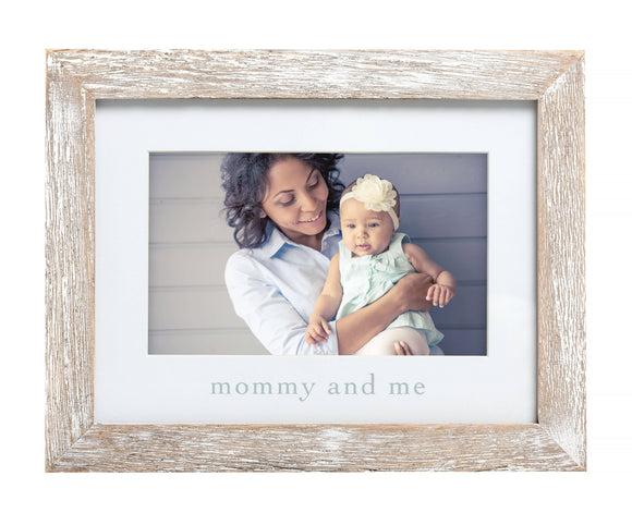 Mommy and Me Sentiment Frame, Rustic, Mother's Day Gift