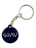 Tap To Pray™ - Prayer Tag Keychains: Tree Bark Camo + Cross