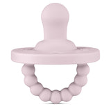 Cutie PAT Flat (0m+) Pacifier + Teether: Dune