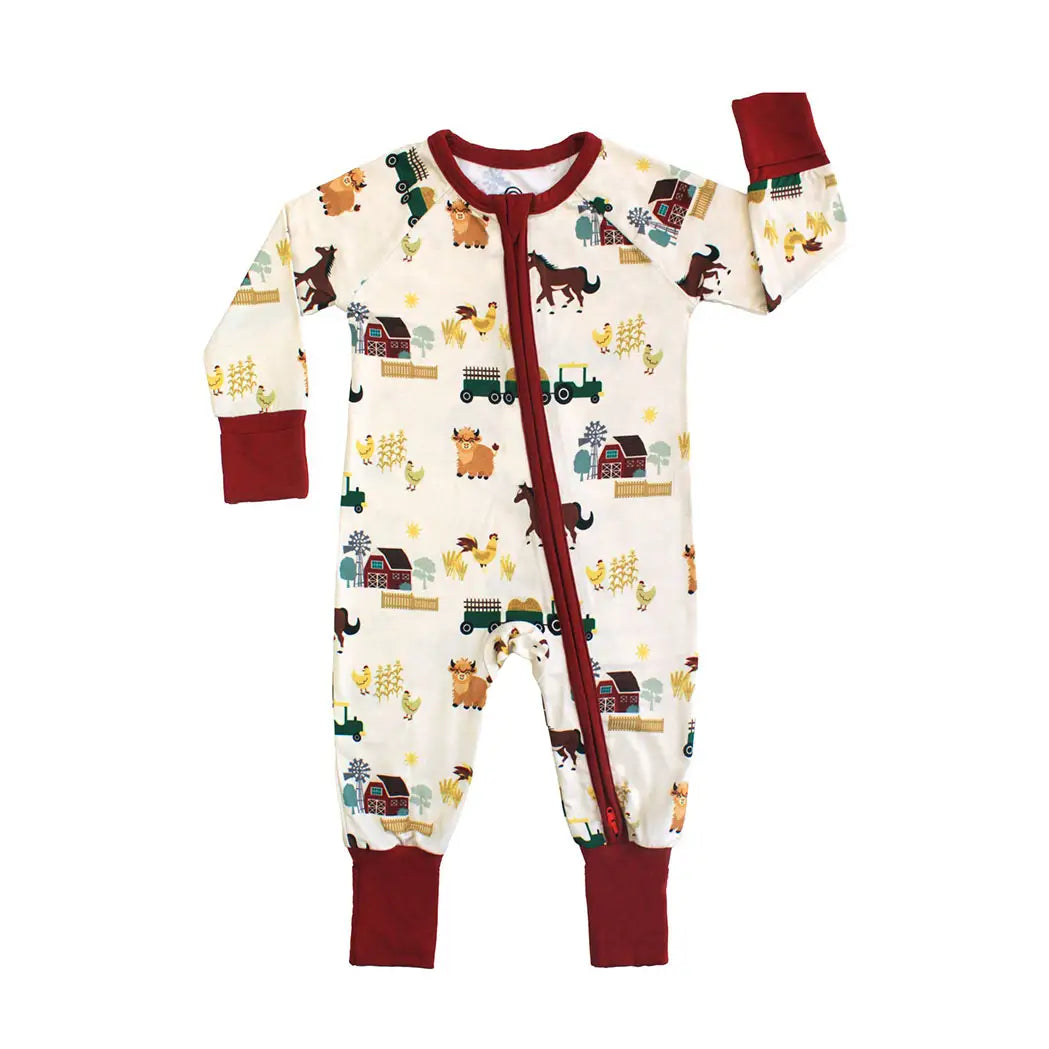 On the Farm Bamboo PJs