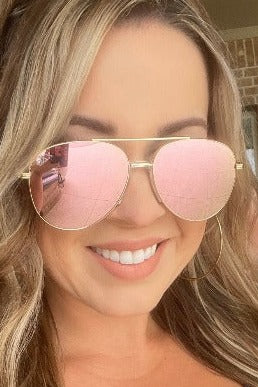 ACE Rose Gold Sunglasses