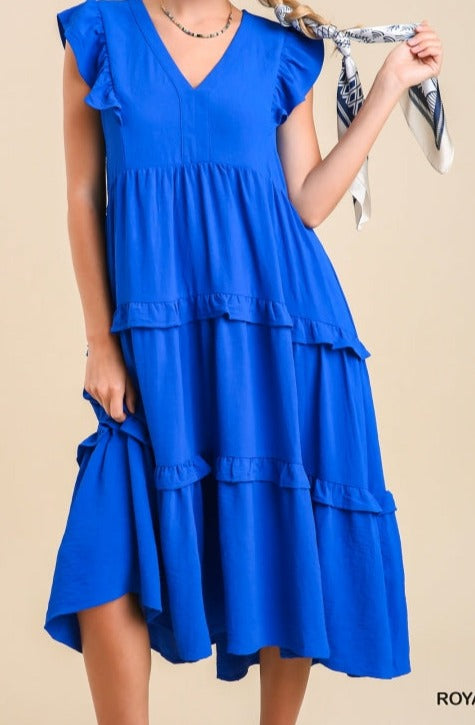Umg Ruffle Tiered Dress