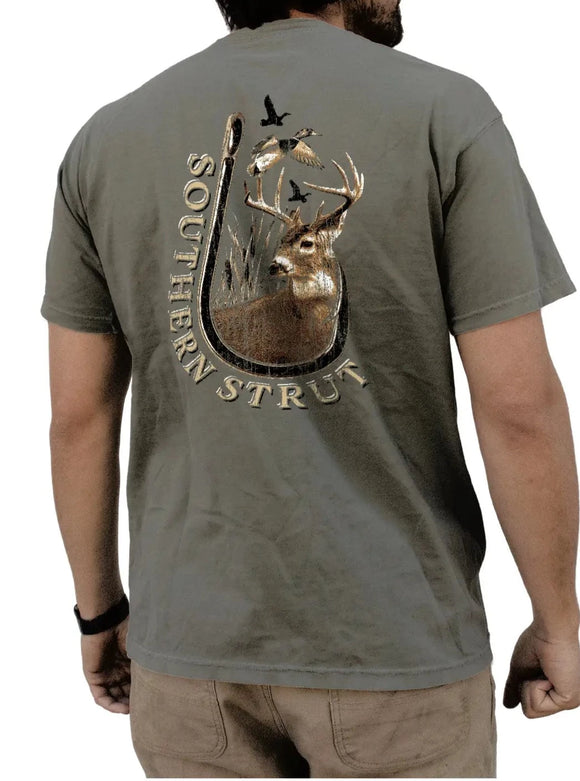 Hooked Men's Faded T-Shirt