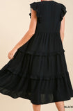 Umg Ruffle Tiered Dress