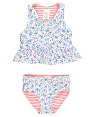 Reversible Peplum Tankini