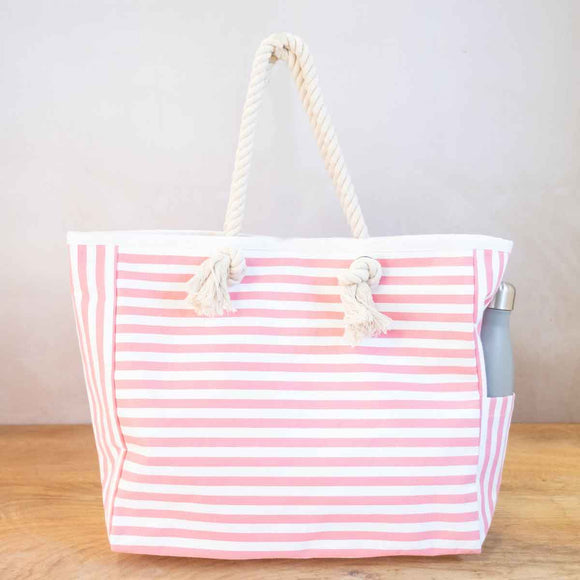Canaveral Tote    Melon/White   15x14x6