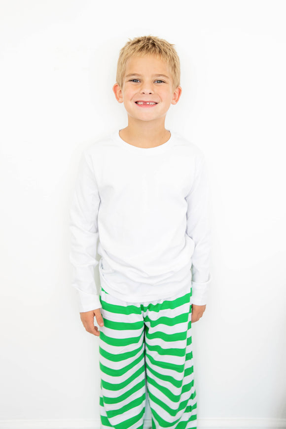 Long Sleeve Tee - WHITE: