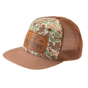 Youth Old School Brown Bill Hat ( 096Y )